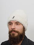 Шапка KANGOL арт. K3523 Furgora Cuff Beanie (молочный)
